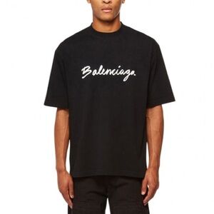 Balenciaga Classic Black T-Shit - XS
